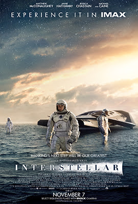 Filmplakat von Interstellar